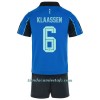 Conjunto (Camiseta+Pantalón Corto) AFC Ajax Davy Klaassen 6 Segunda Equipación 2021/22 - Niño